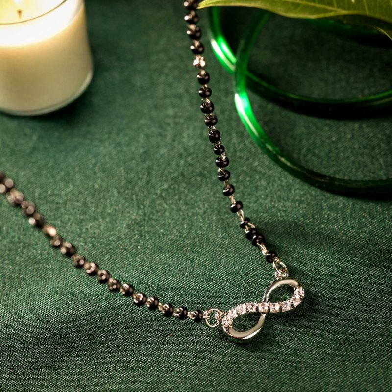 Infinite Vibe Silver Mangalsutra