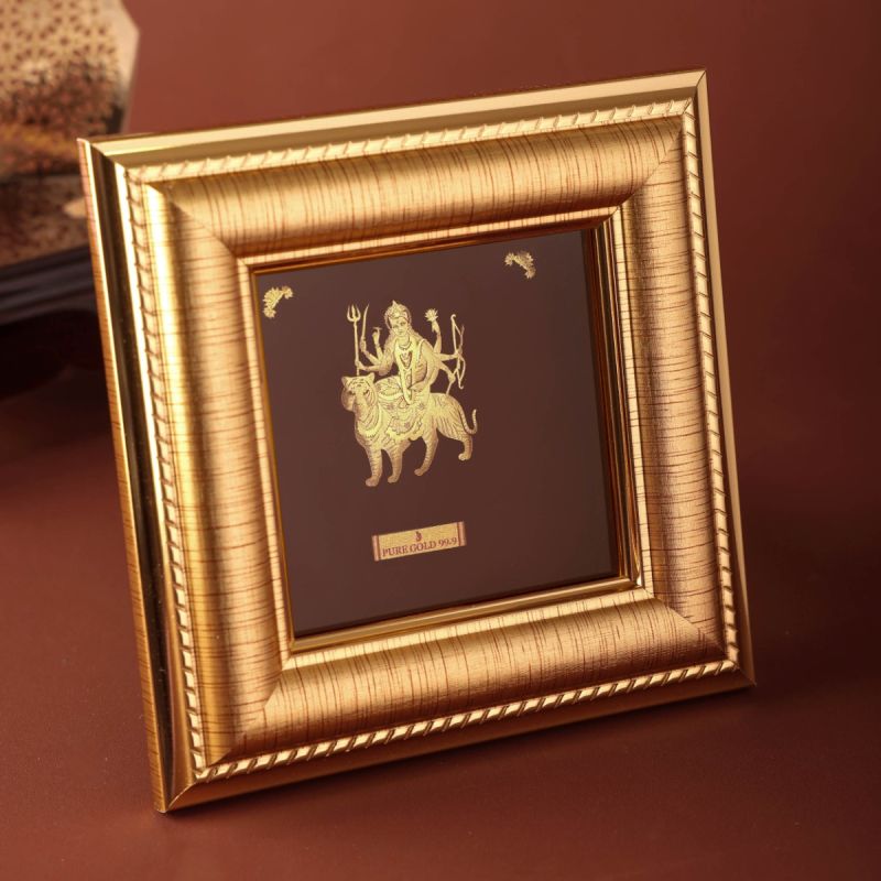 Luminous Durga Photo Frame