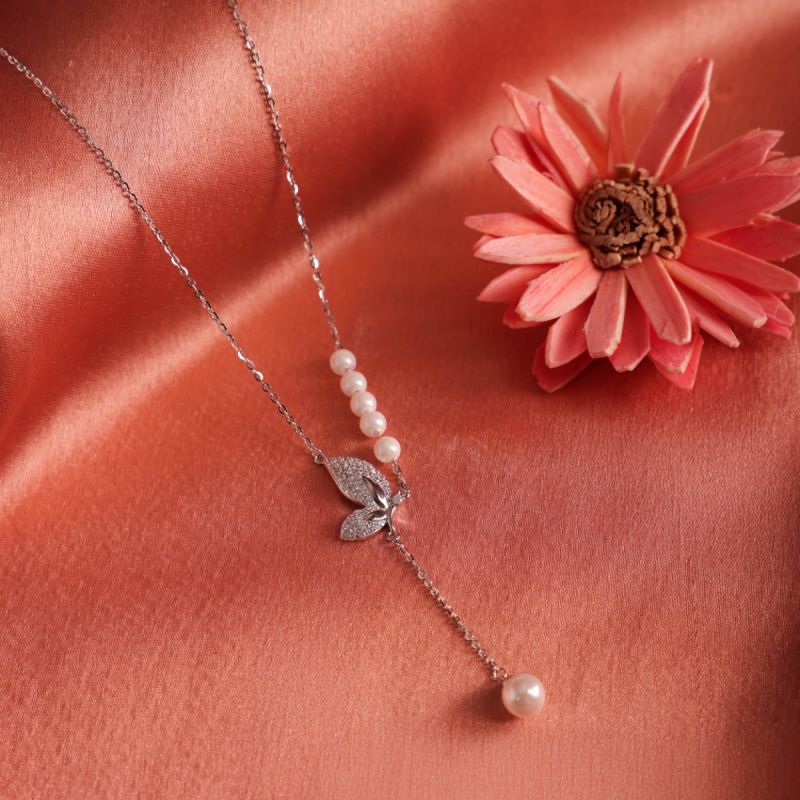 Fairy Drop Silver Chain Pendant