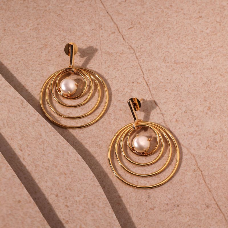 Eclectic Spheres Drop Earrings