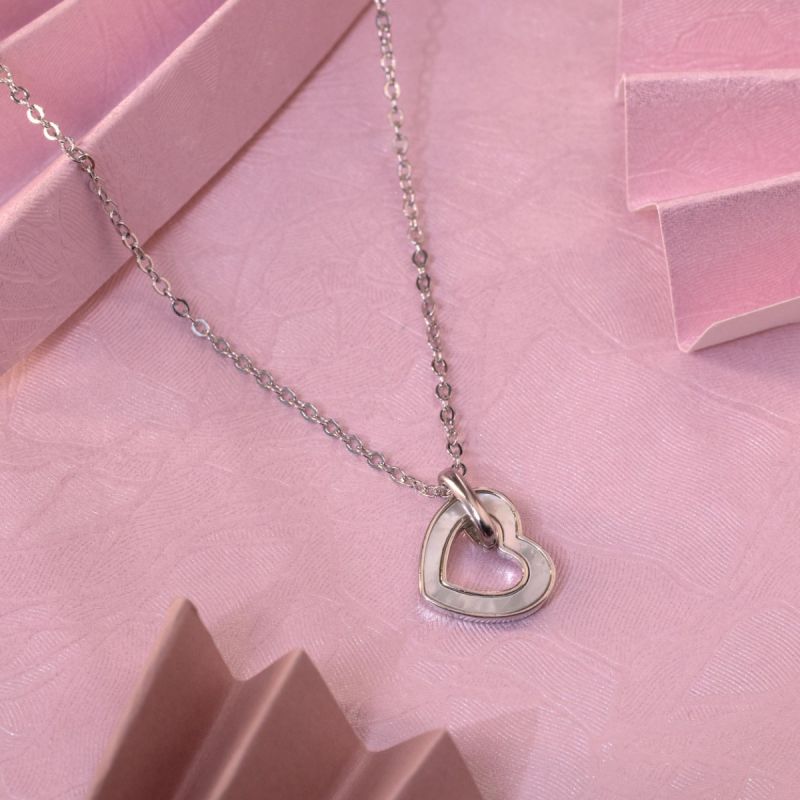 Pearlescent Love Chain Pendant
