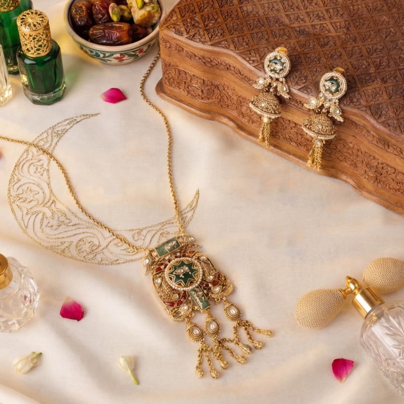 Moonlit Aesthetics Chain Pendant Set