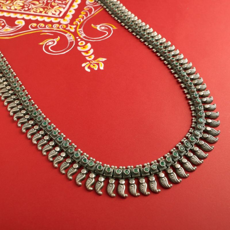 Shadow Queen Silver Necklace