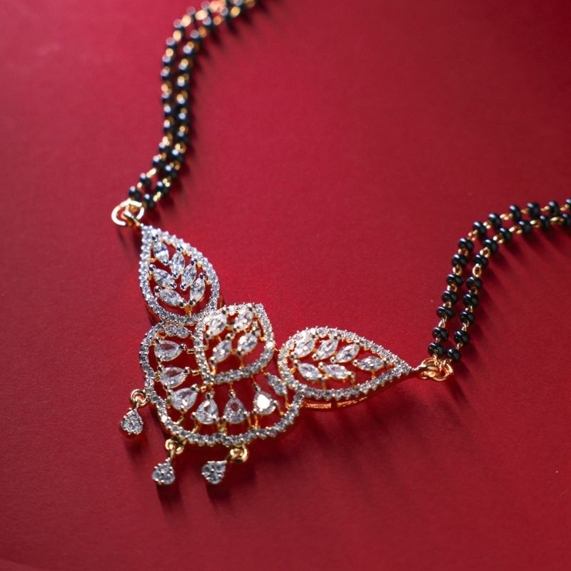 Leafy Glamour Mangalsutra Set