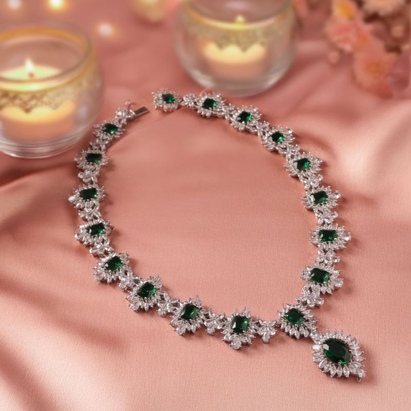 Midnight Green Luxe Necklace