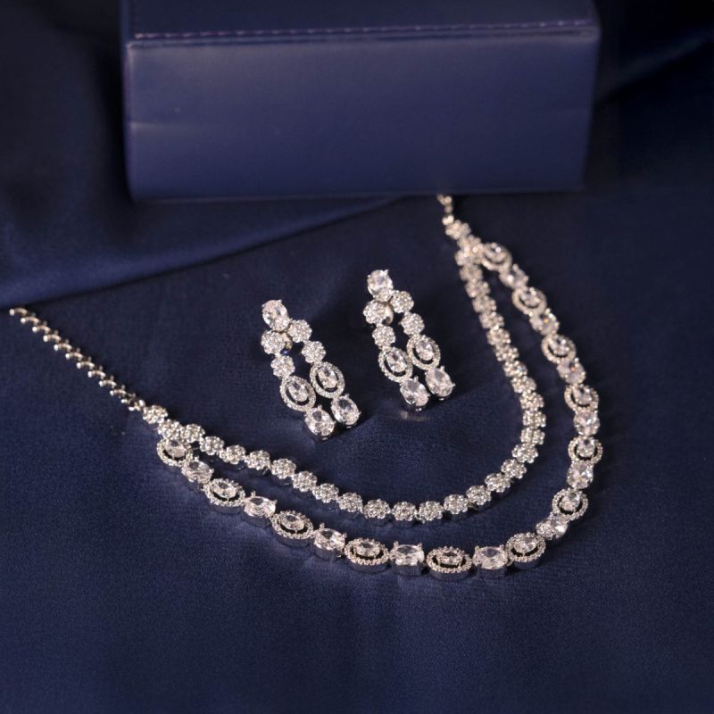 Blinged Out Drama Necklace