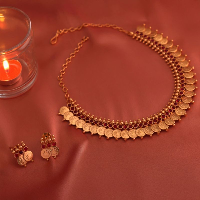 Riva Coin Necklace Set