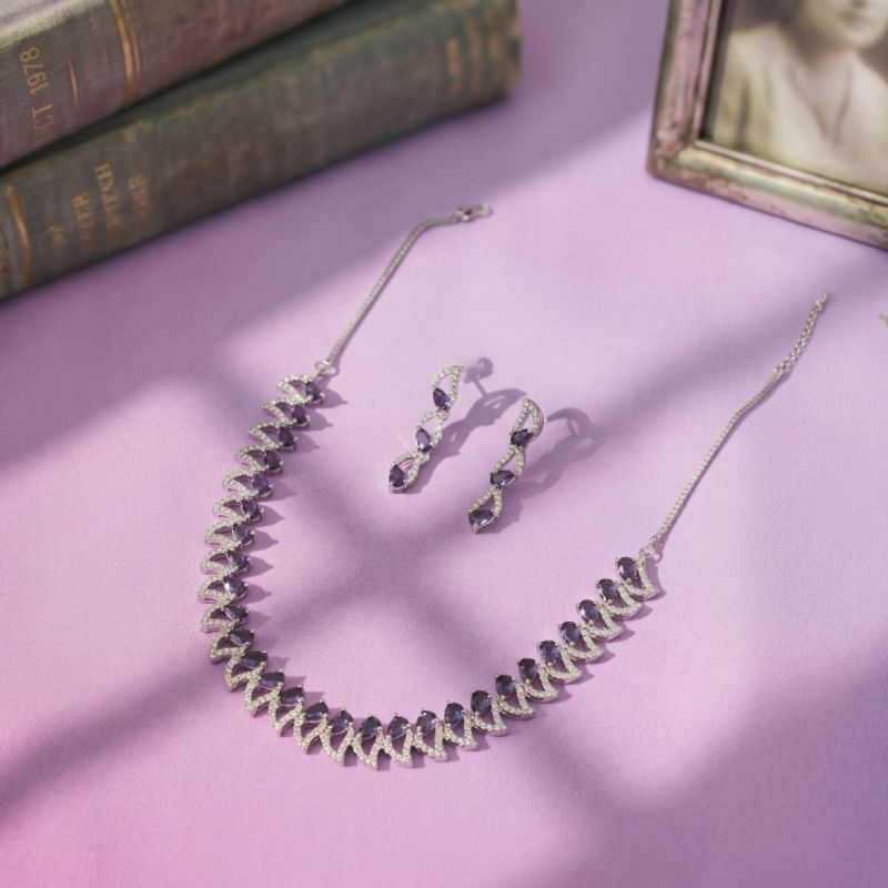 Shadow Prism Necklace Set