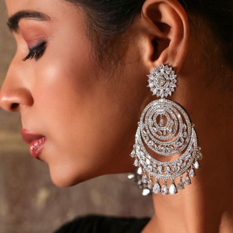 Dazzle of Portia Chandbali Earrings