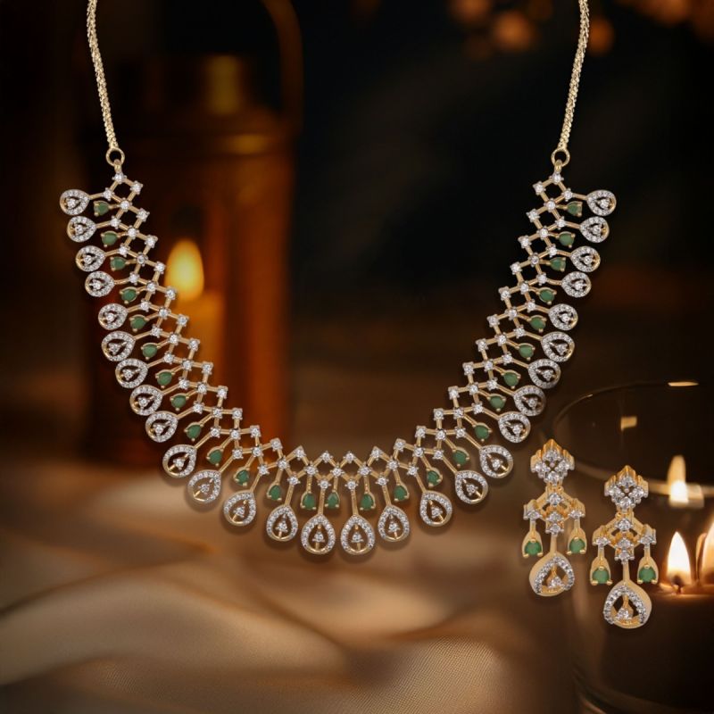 Evergreen Luxe Duo Necklace Set