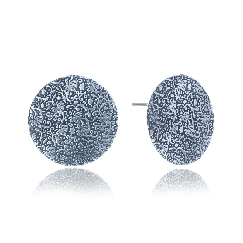 Surprising Arsty Impression Stud Earrings