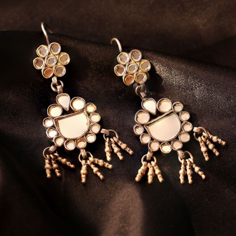 Regal Blooms Hook Earrings