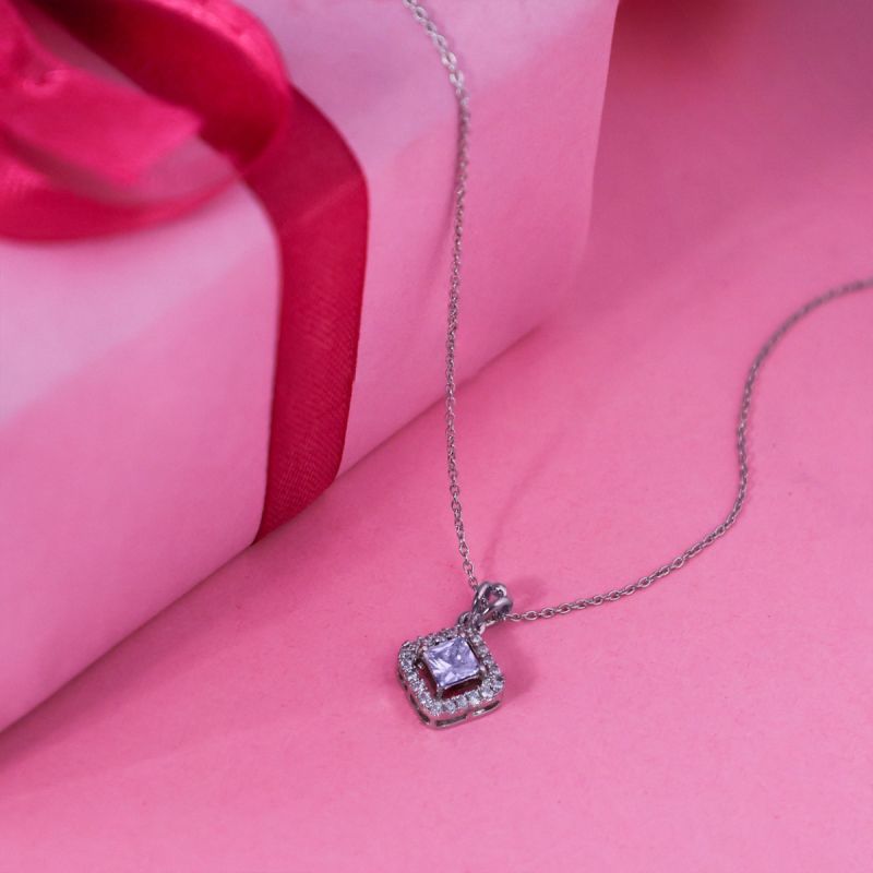 Lovable Gift Silver Chain Pendant