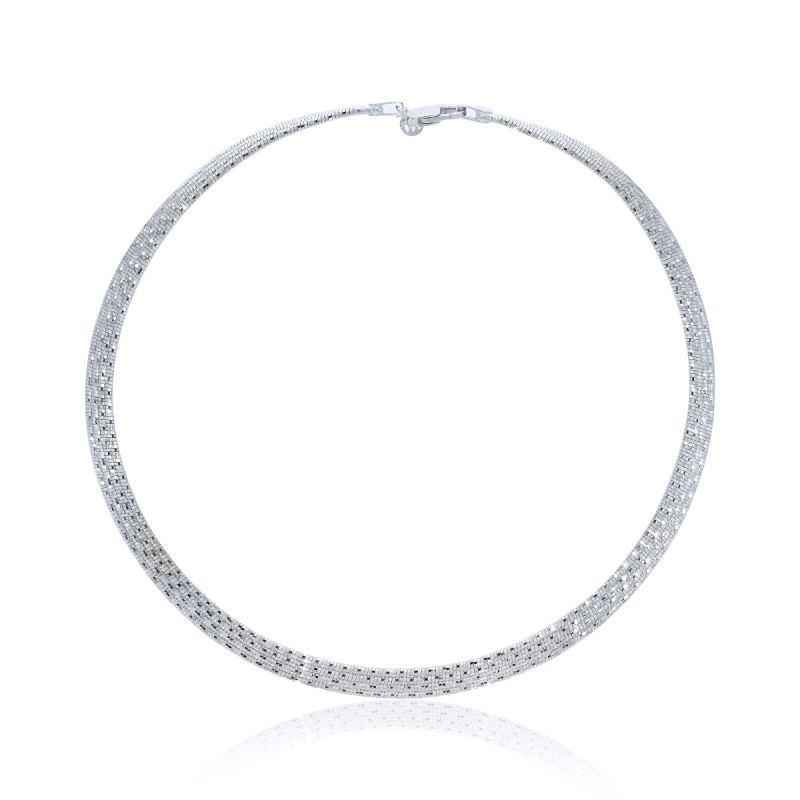 Terrific Enticing Silver Necklace