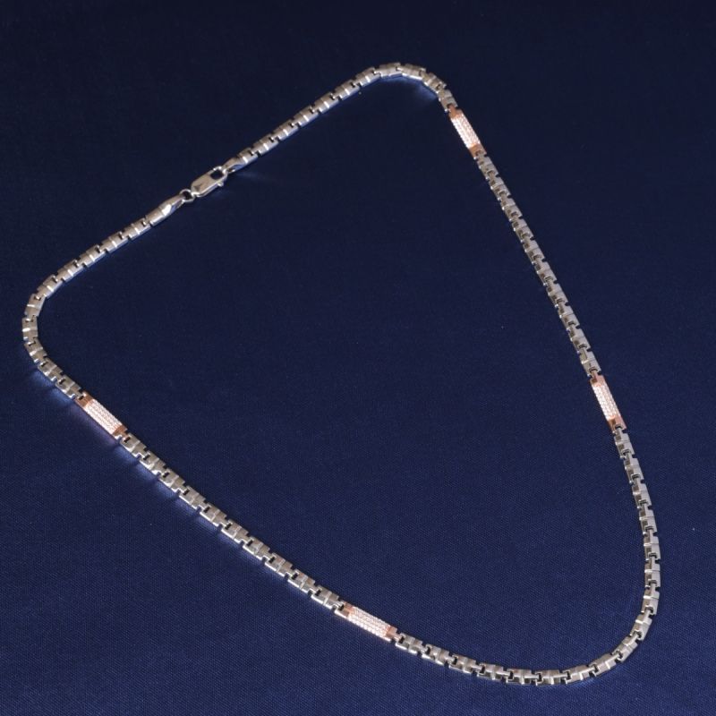 Laid-Back Luxe Men's Silver Chain
