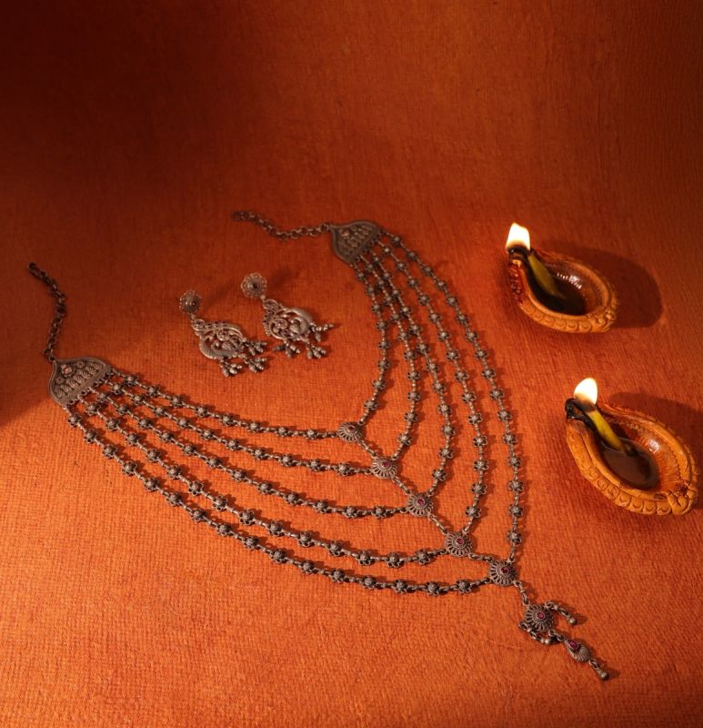 Layer Slayer Silver Necklace Set