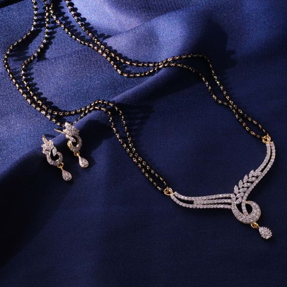 Naagin Shivanya Simple Diamond Mangalsutra Designs Naagin Bela Mangalsutra Design Shivanya Mangalsutra Design Surbhi