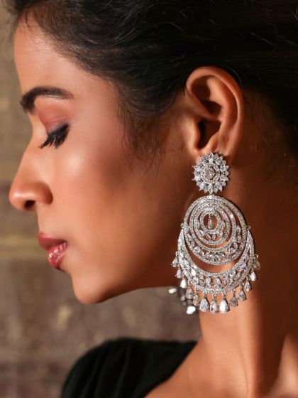 Dazzle of Portia Chandbali earrings