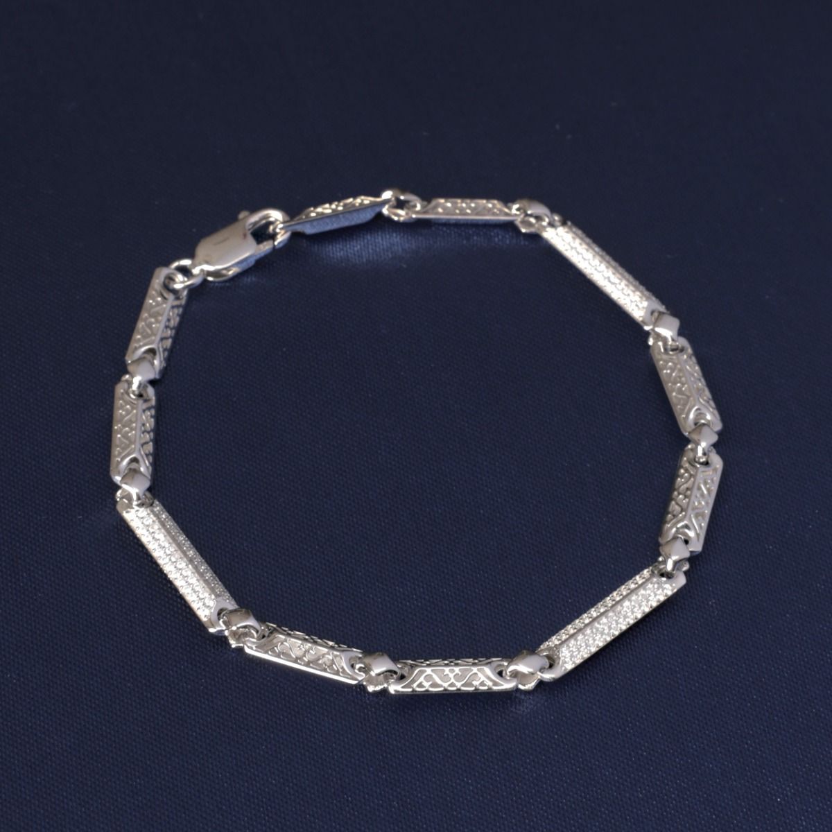 Sleek Silver Bracelet
